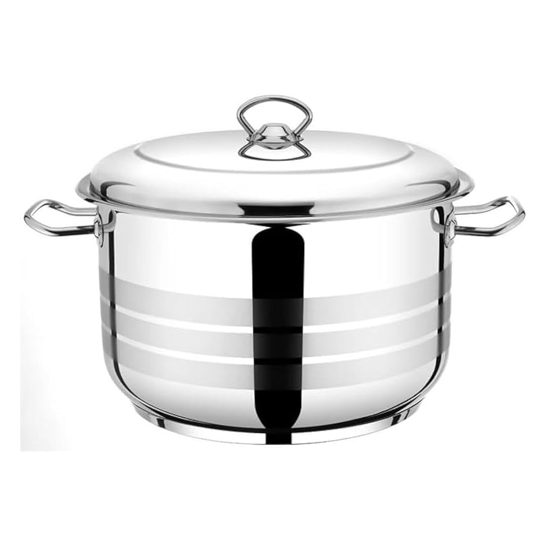 Bonera Stainless Steel Cooking Pot 34cm | B.8697429992140 (OCS-OCH-OHS)
