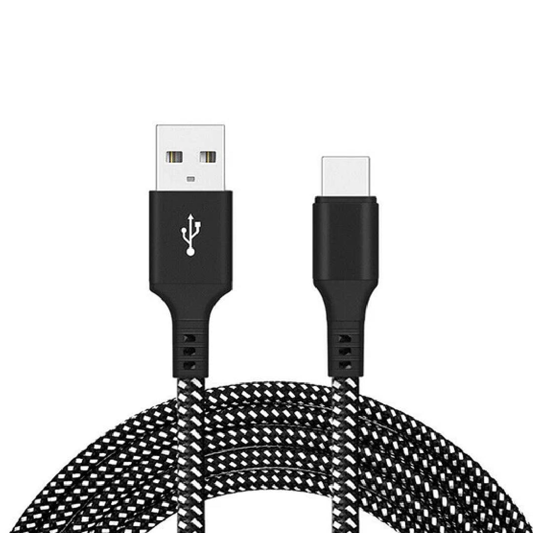 eone Quick Charge nylon Type-C to USB A Data Cable- 5145
