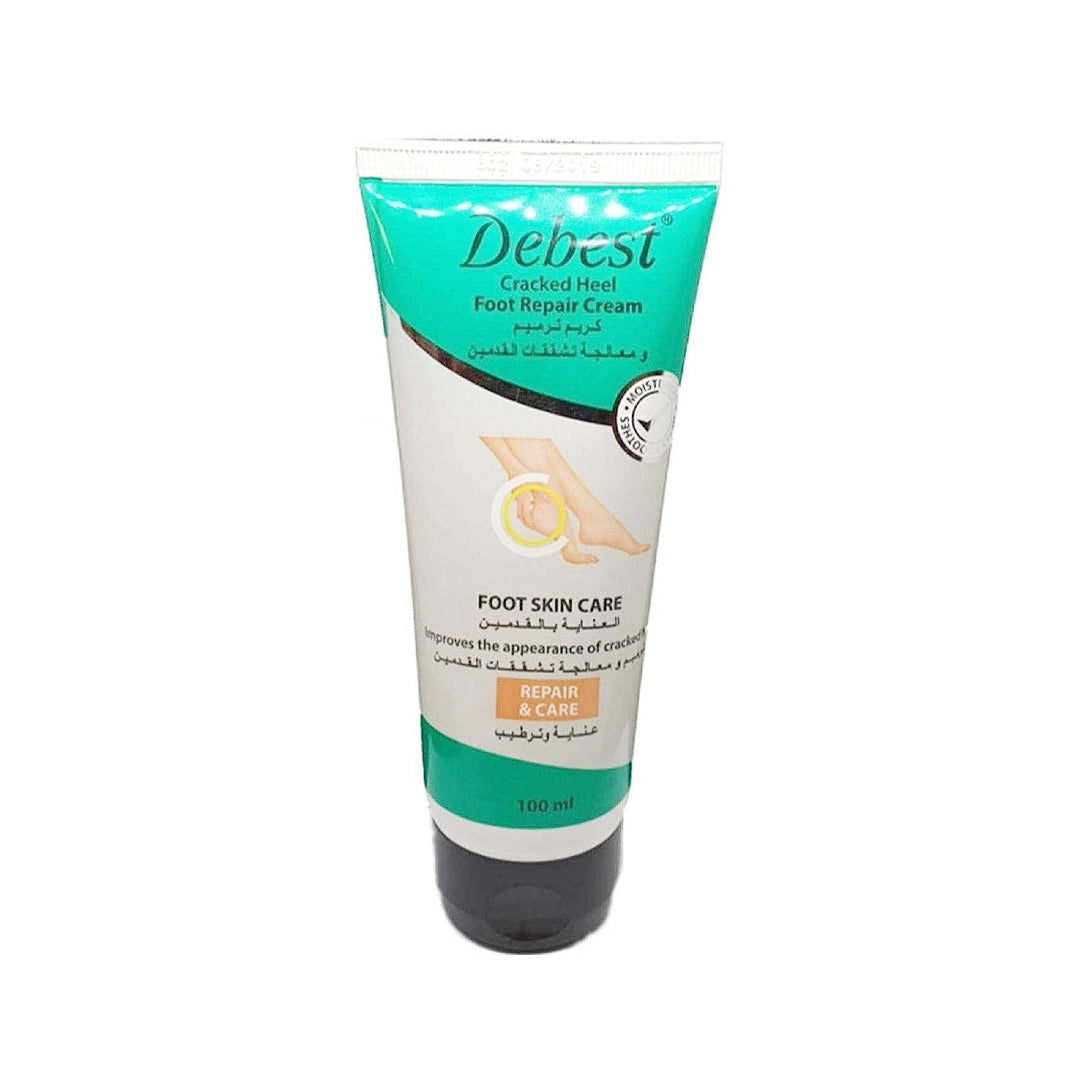 Debest Cracked Heel Foot Repair Cream 100ml | B.99946425 (AE/RN/RA)
