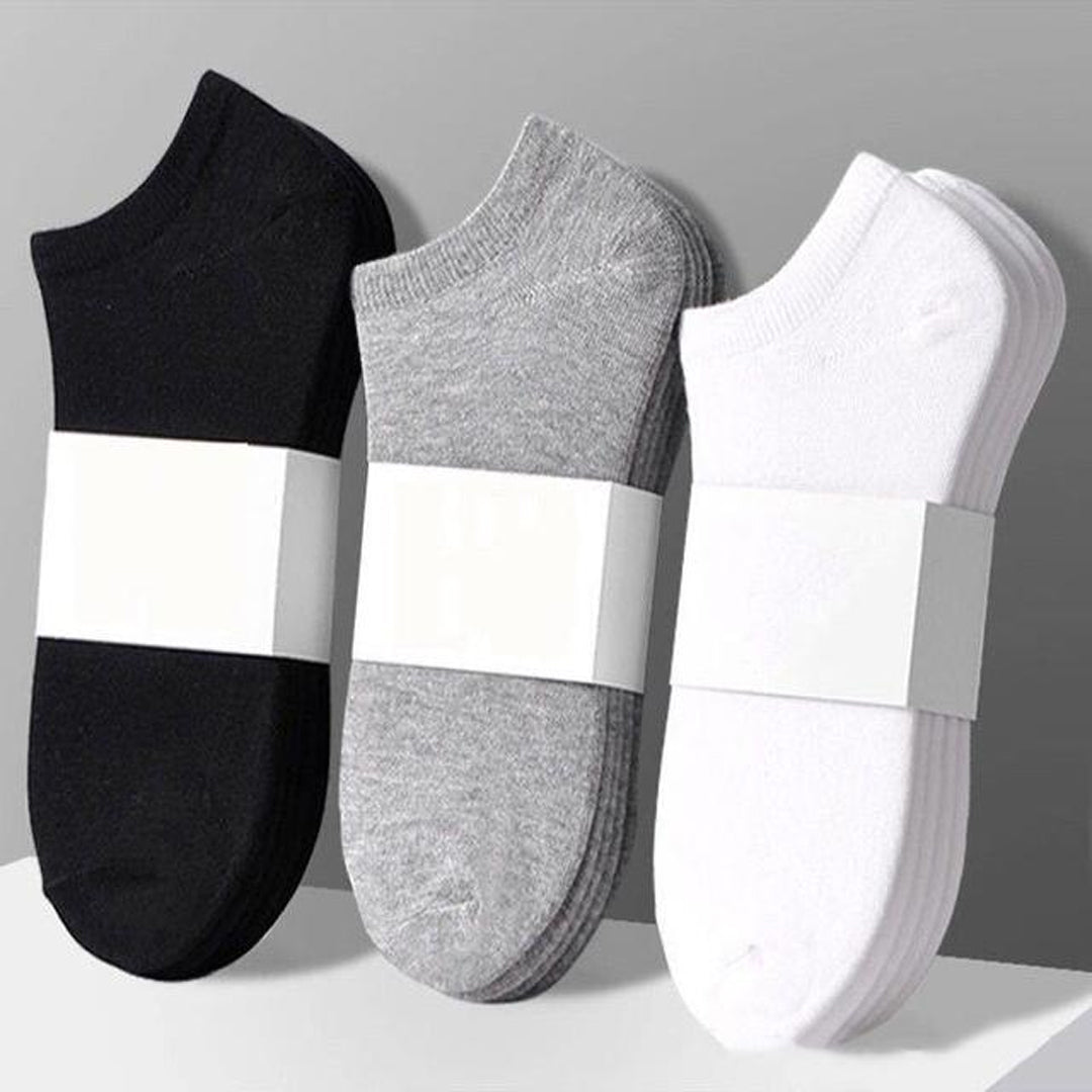 12pairs / Low Black And White Gray Women Socks Men's Breathable Sports Socks Men's Short Socks Women's | B.99904692 (SM/SI/OS)