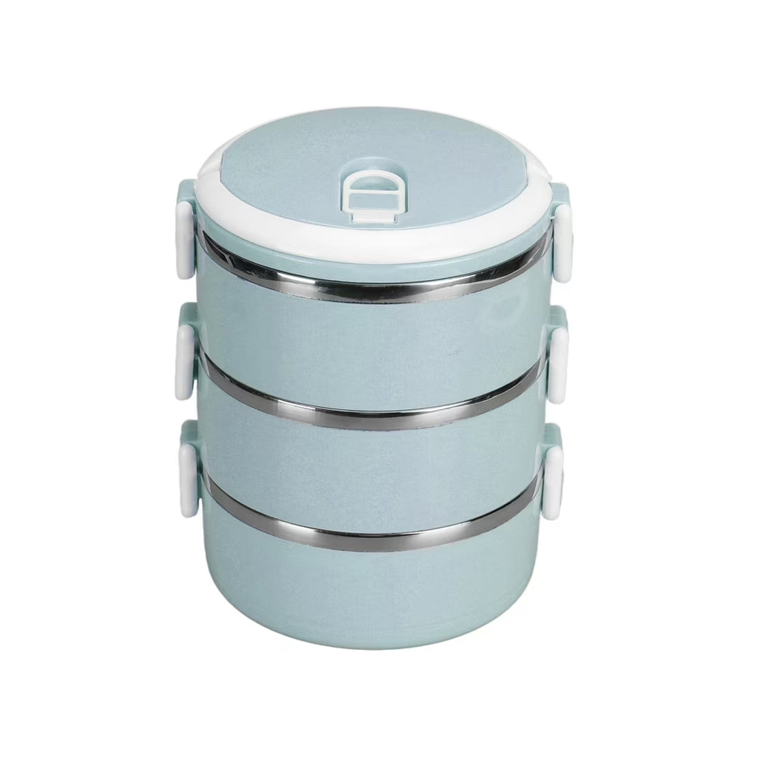 3 Layers Stainless Steel Lunch Box | B.99947491 (OAS-OAH-ORS)
