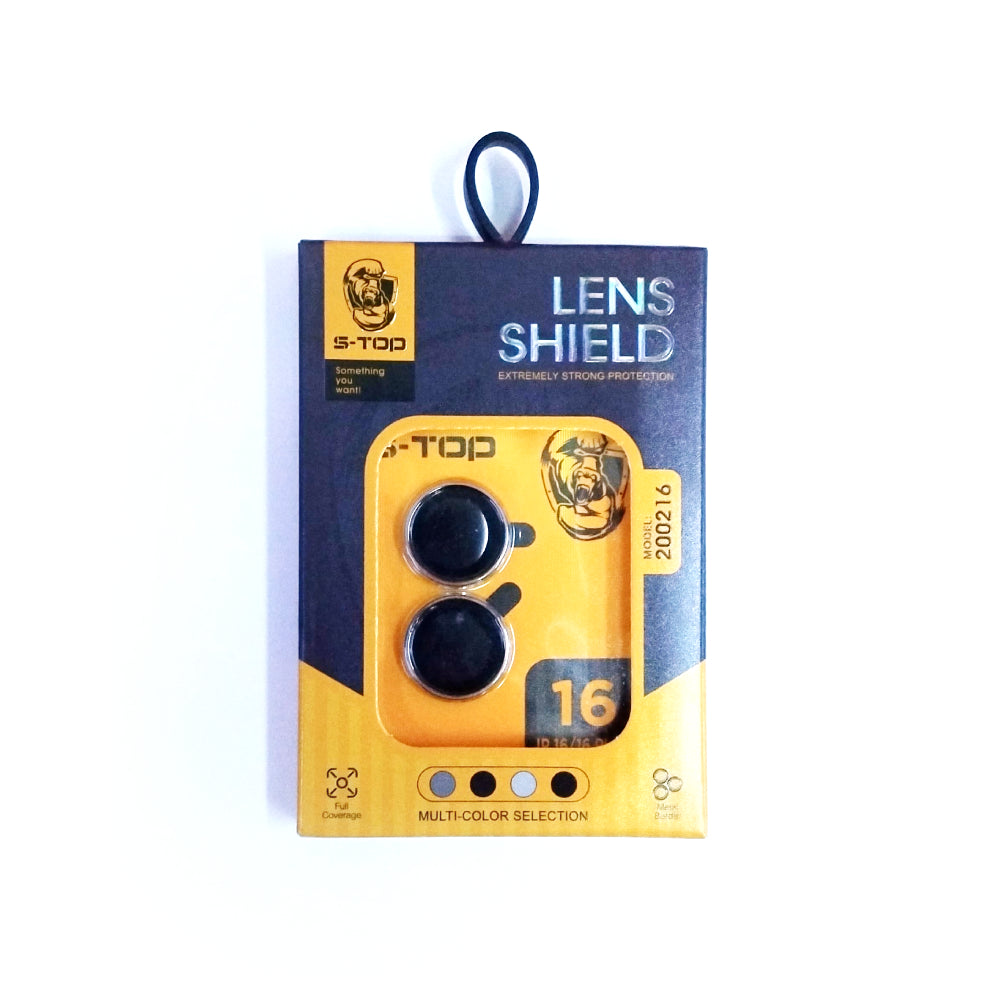 S-TOP Camera Lens Protector | 200216 | For I Phone 16 Plus (VB/VD/UV)