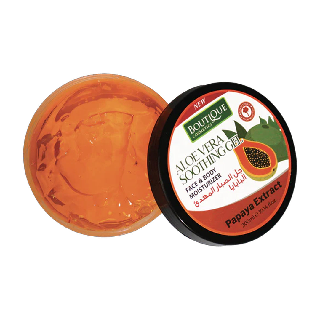 aloe vera papaya Boutique Aloe Vera Smoothing Gel Papaya Extract 300ml