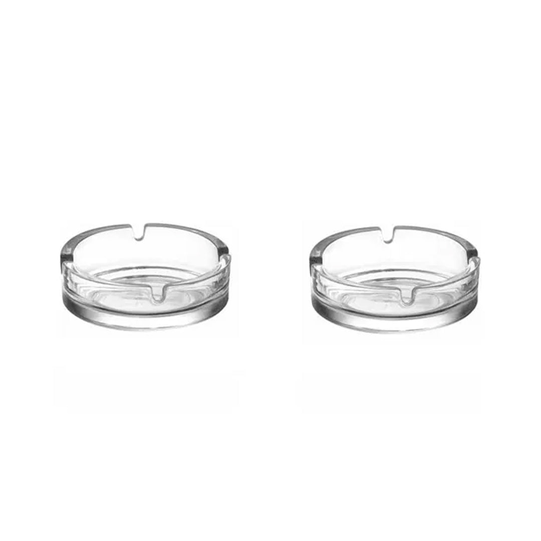 Rotana Ashtray - Multicolor - Glass 2PCS | 6224000954529 (HO/HE/HH-TX)