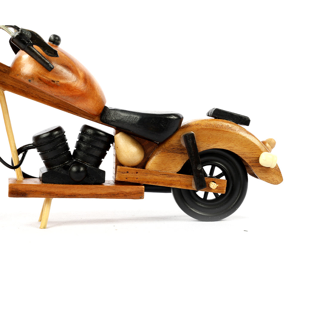 WOODEN MOTOR CYCLE 8INCH  | B.99940140 (OS-OO-ON-TX)