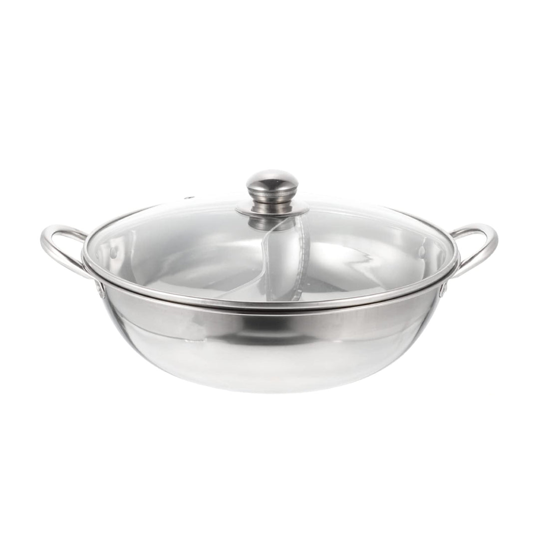 Stainless Steel Hot Pot with Glass Lid 23cm | B.99927783 (OH-TX)