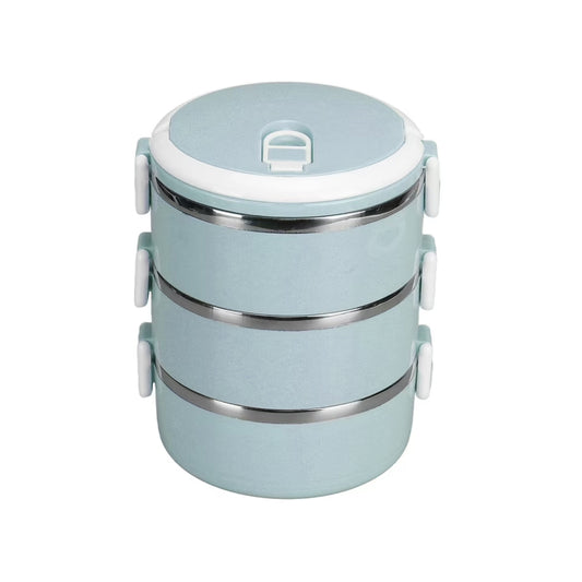 3 Layers Stainless Steel Lunch Box | B.99947491 (OAS-OAH-ORS)