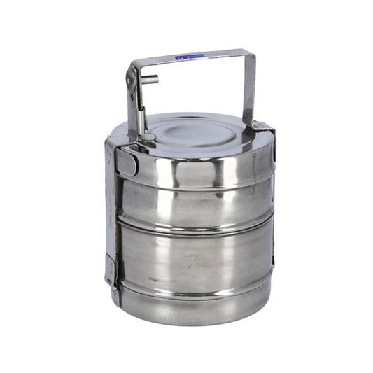 2 Layer Stainless Steel Lunch Box | B.99901967 (ORS-ORH-OMS)