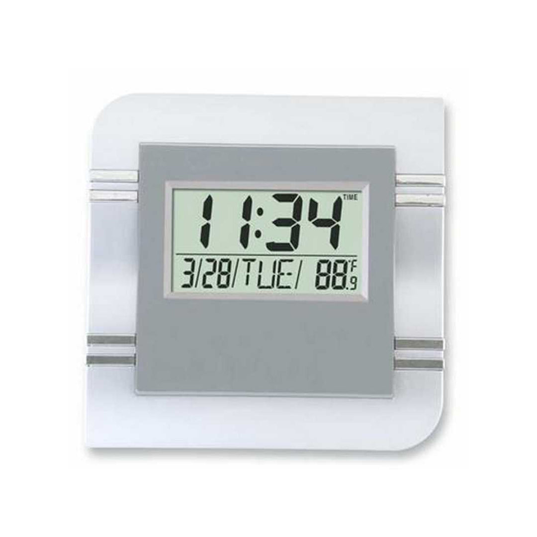 KENKO KK-9805 White Large Screen Digital LCD Mute Alarm Clock | B.20042609 (ONO/TX)