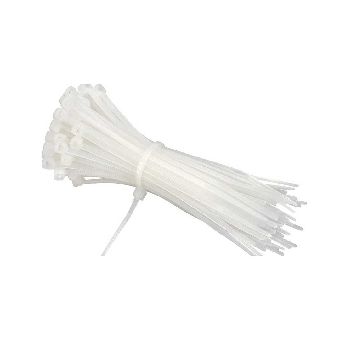 Nylon Cable Ties 4.8x300mm white 100PCS | B.6514540006575 (MA/IS/IC-TX)