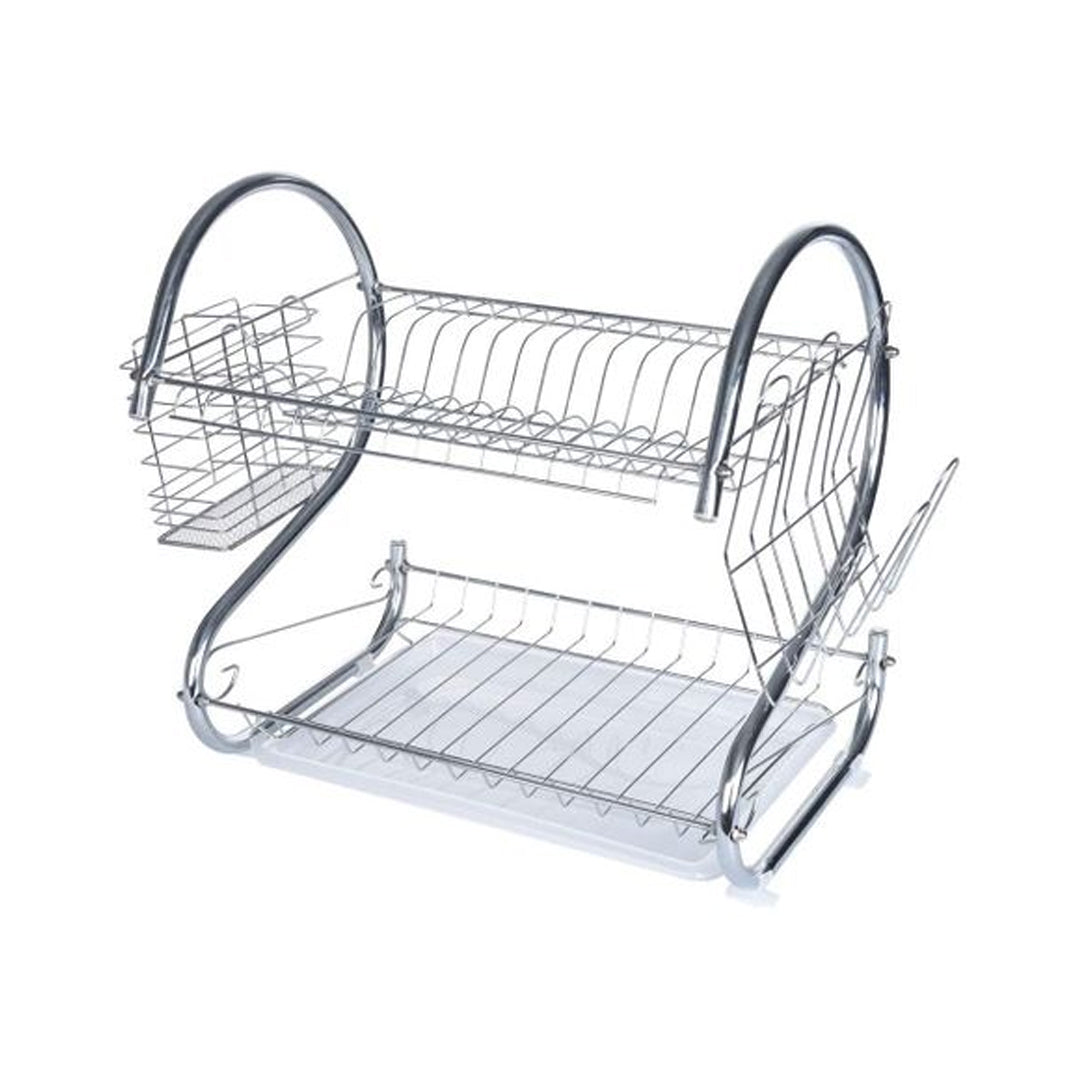 2 Layer Dish Drainer Stainless Steel (Size: L495 X W115 X H260mm) | B.99928544 (EH/EM/CS)