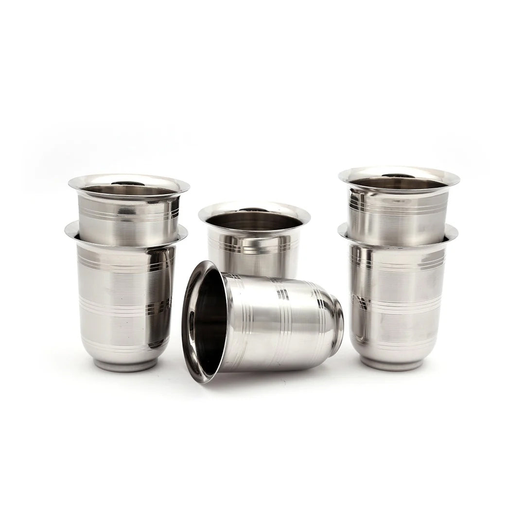 Steel Glass Set 12 PCS | B.99828646 (NC-NH-NR)