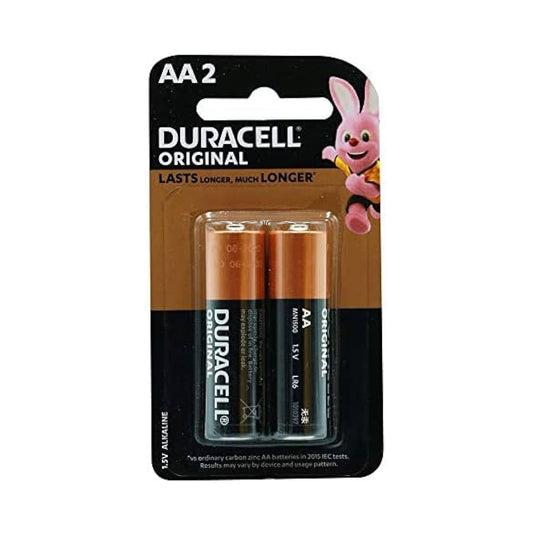 Duracell Battery AA 2PCS | B.5000394004238 (OR-OM-OI)