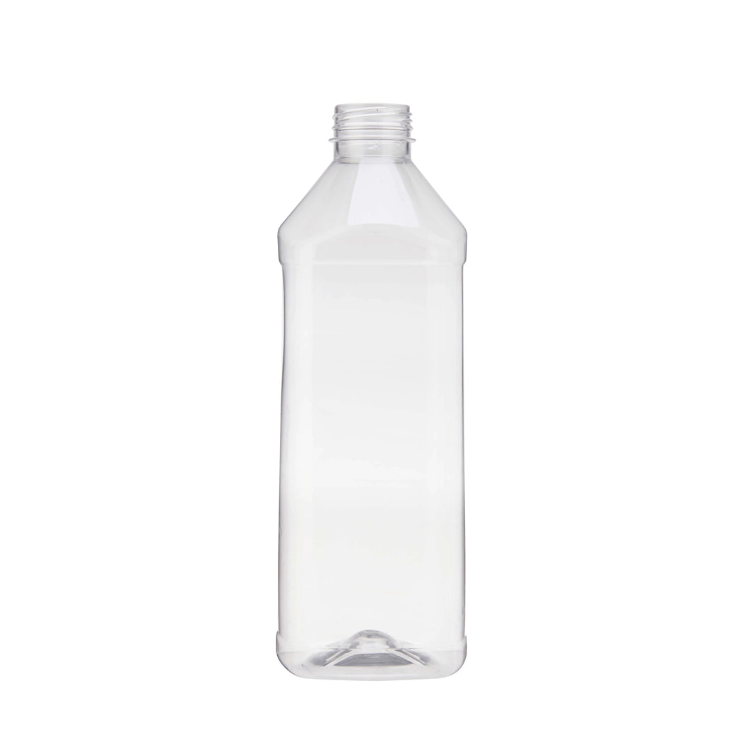 Plastic Square Bottle with Cap 500ml x 24PCS | B.20050261 (OA-OR-OM ( OHS-TX))