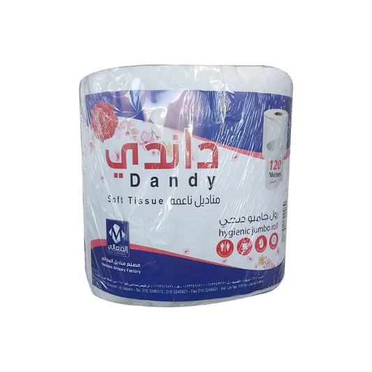 Dandy Tissue 120 Meter Maxi Roll | B.99896973 (NR/NI/EO-TX)